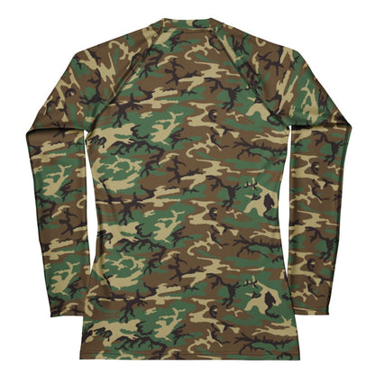 Women's Rash Guard - Camo - Physique Bodyware