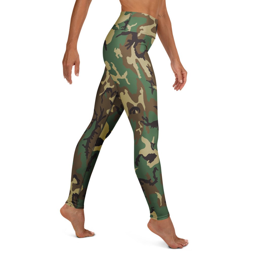 Yoga Leggings - Camo - Physique Bodyware
