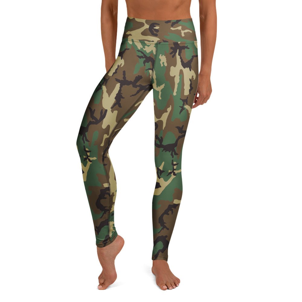 Yoga Leggings - Camo - Physique Bodyware