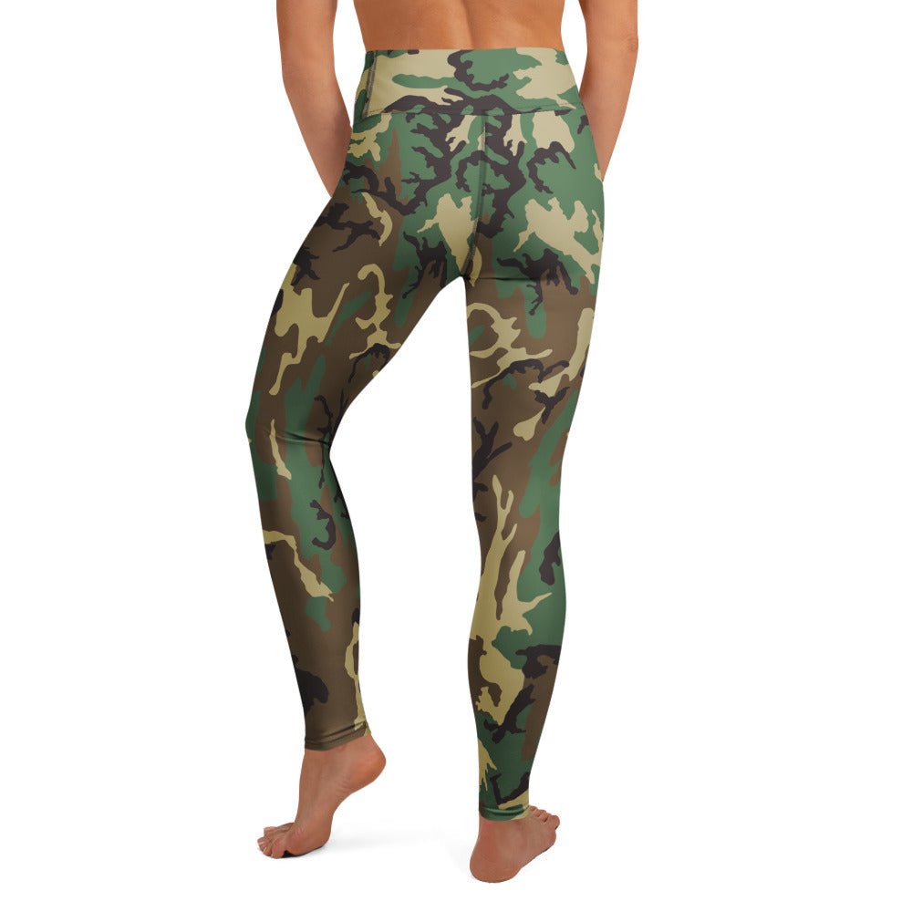 Yoga Leggings - Camo - Physique Bodyware