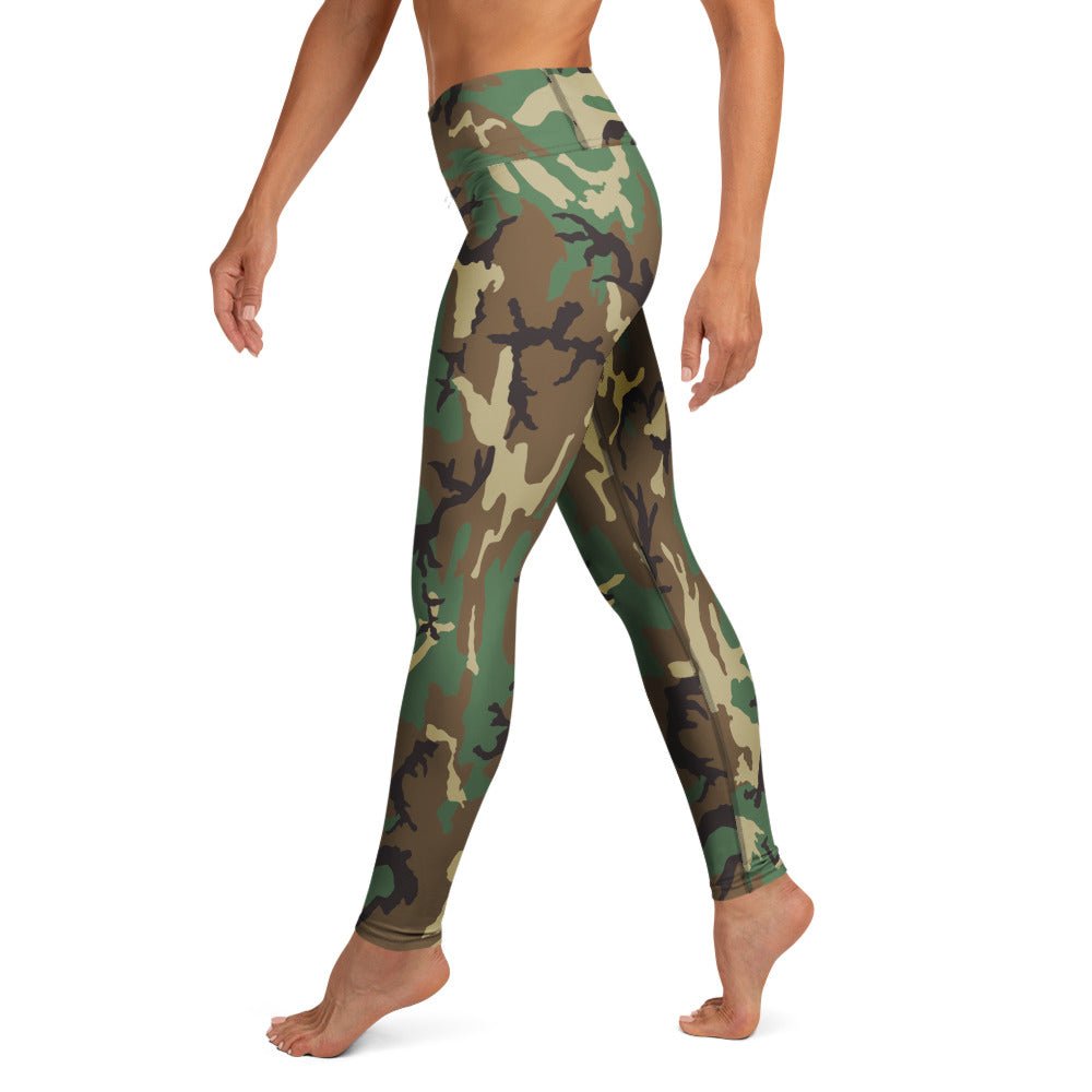 Yoga Leggings - Camo - Physique Bodyware