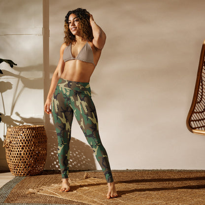 Yoga Leggings - Camo - Physique Bodyware