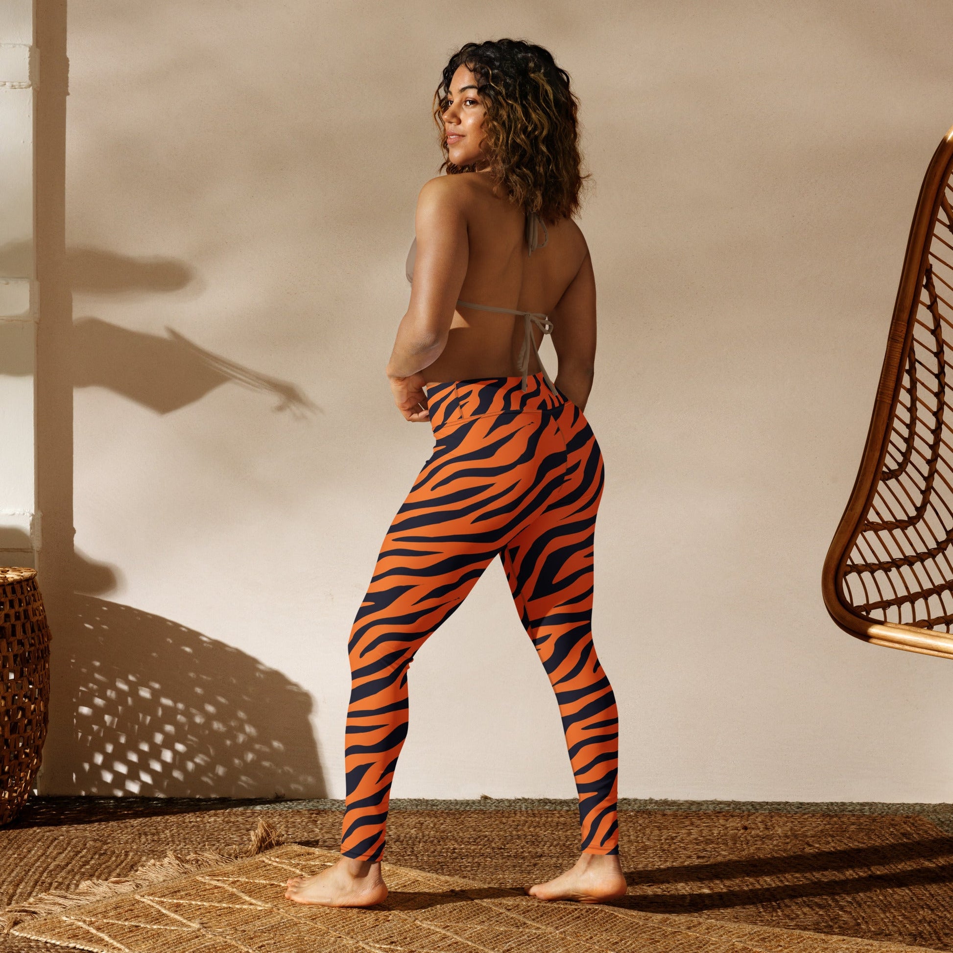 Yoga Leggings - Tiger Stripe - Physique Bodyware