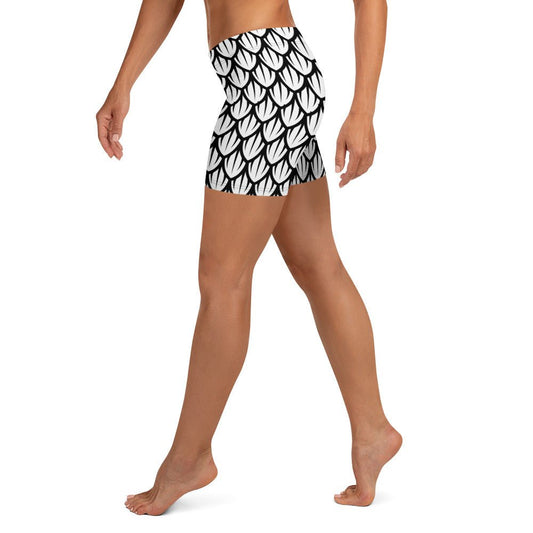 Yoga Shorts - Dragonscale - Physique Bodyware